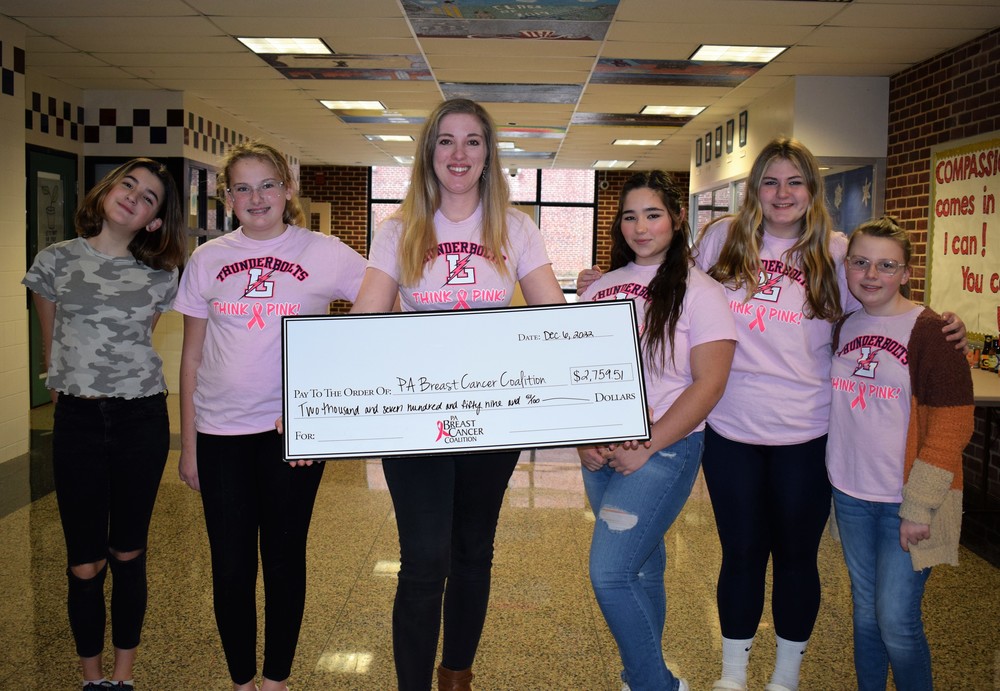 Donation to PA Breast Cancer Coalition