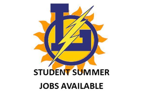 Student Summer Jobs Available