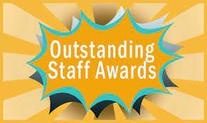 outstanding staff awards sign
