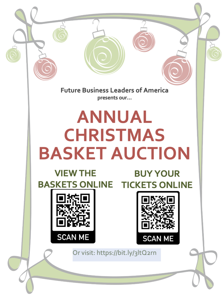 Annual Christmas Basket Auction