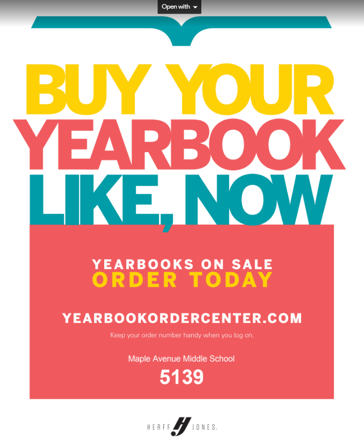 yearbook Sale 