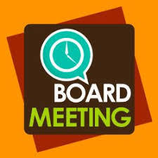 Board Meeting Sign
