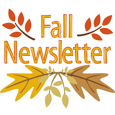 Fall Newsletter clipart