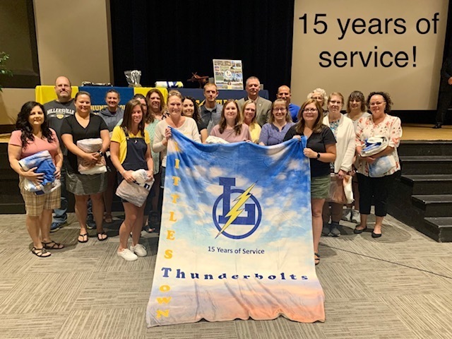 15 Years of Service Employees