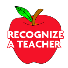 Apple Recognize a Teacher
