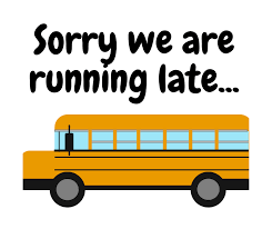 Bus runing late