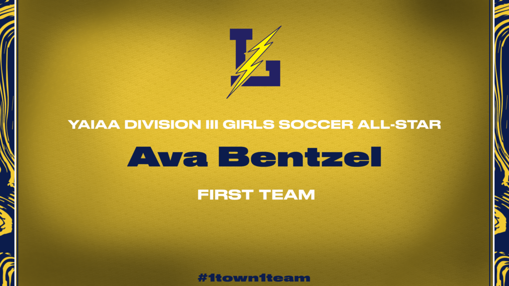 YAIAA Division III Girls Soccer All-Star, Ava Bentzel, First Team