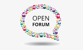 Open Forum Clipart