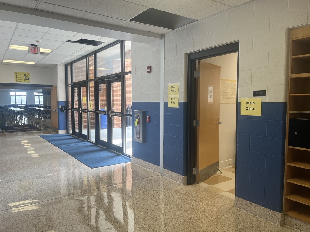LHS Main Entrance has been moved! Please use Door #22 at the Cafeteria entrance located behind the high school. The Main Office is located to the left upon entering. 