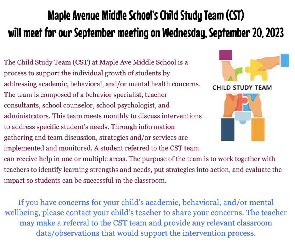 MAMS CST Information