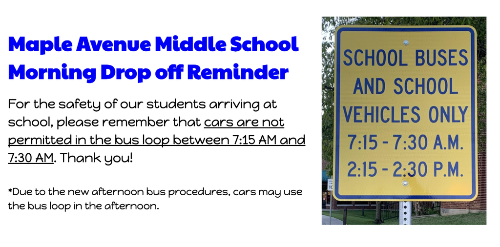Drop off reminder